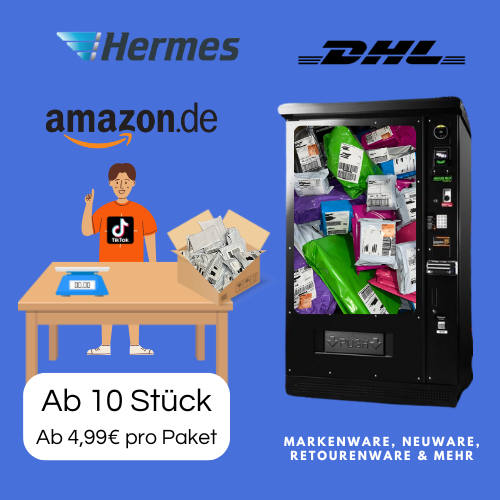 Secret Packs, Mystery Packs für Automaten aller Art, Twitch, Tiktok Live, Flohmarkt