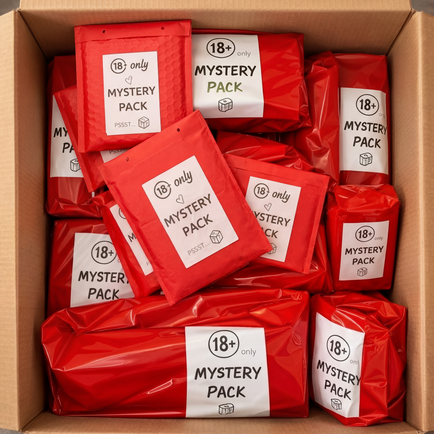 Secret Packs "Erotik" – aufregende Pakete für Erwachsene