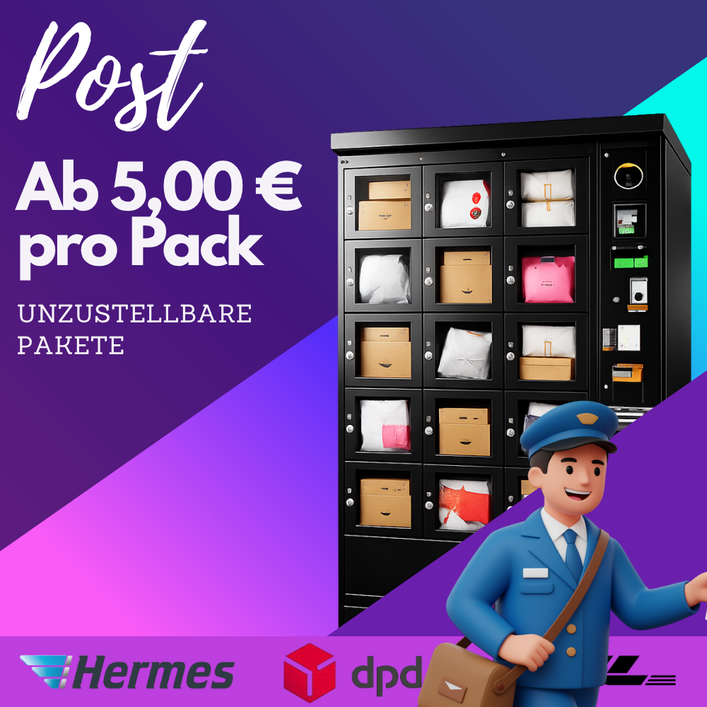 Secret Packs "Post" – unzustellbare Pakete aus dem Versandhandel