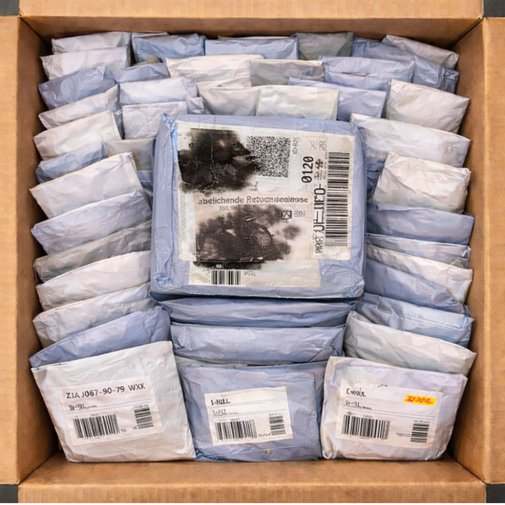 Secret Packs "Slim" – flache Postsendungen und Amazon Umschläge